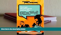 Audiobook  George Washington University: Off the Record (College Prowler) (College Prowler: George