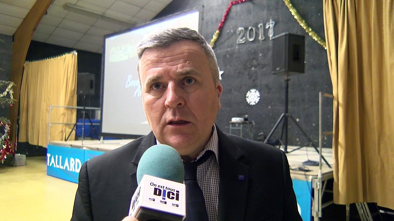 Hautes-Alpes : Pour ses voeux, le maire de Tallard espère de la fraternité et de l'humanisme