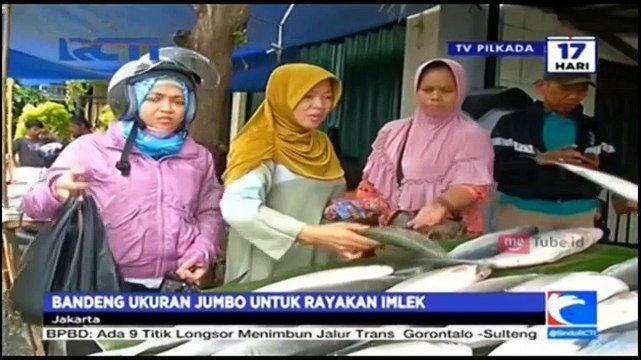 Imlek, Warga Berburu Bandeng Jumbo