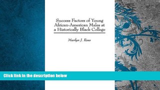 Download [PDF]  Success Factors of Young African-American Males at a Historically Black College