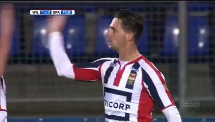 Willem II Tilburg 1-0 Sparta Rotterdam 27-01-2017
