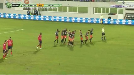 Michael Jordan N'Kololo Goal HD - GFC Ajaccio 0 - 1 Laval - 27.01.2017