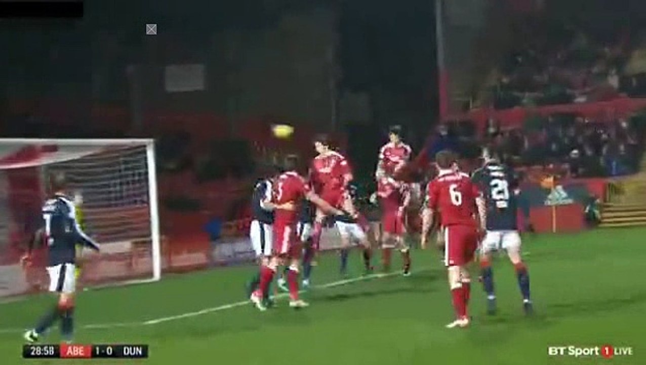 Ryan Jack GOAL HD - Aberdeen 1-0 Dundee FC 27.01.2017