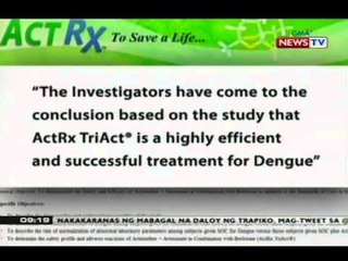 NTG: Acting DOH Sec. Garin, ipinatigil ang clinical trial ng gamot vs. dengue