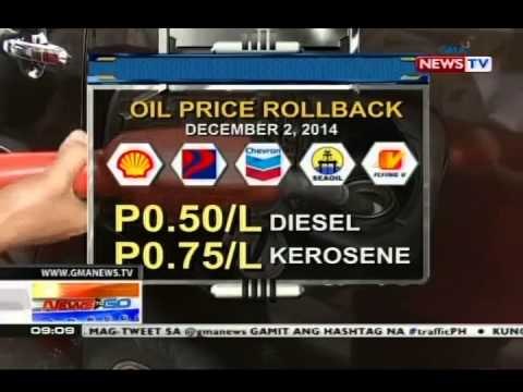 NTG: Ilang oil firms, nagpatupad ng rollback sa kanilang produktong petrolyo ngayong Martes