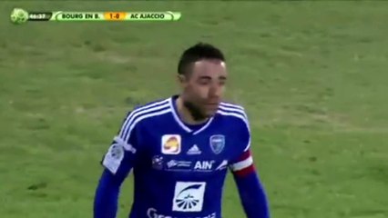 Bourg-en-Bresse 1 - 1 Ajaccio 27-01-2017