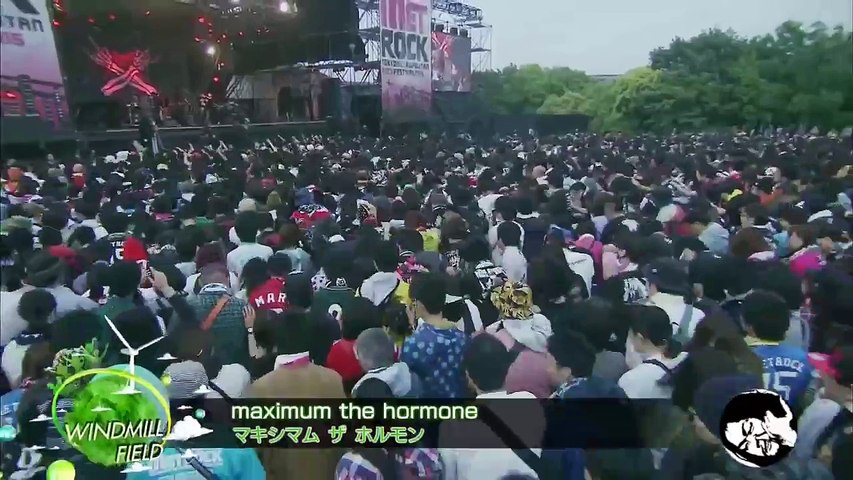 マキシマム ザ ホルモン 15 Live Video Dailymotion