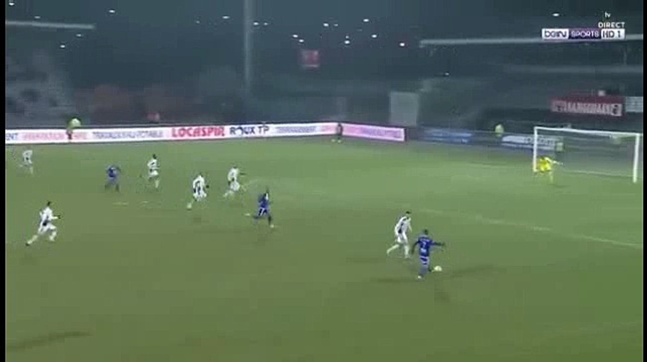 Loic Damour Goal HD - Bourg Peronnas 3-2 AC Ajaccio 27.01.2017