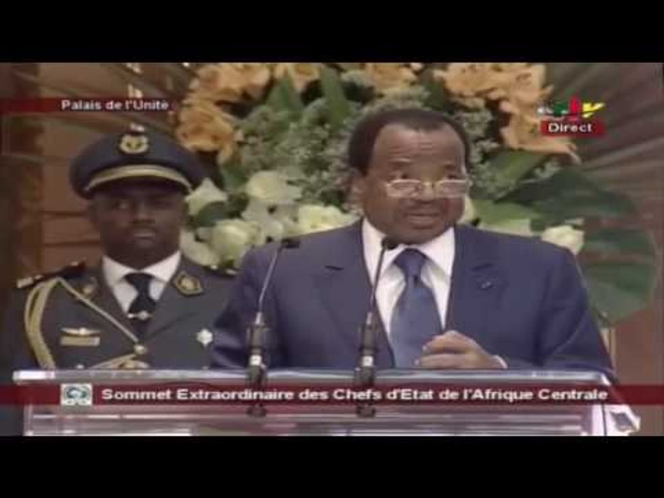 SOMMET EXTRAORDINAIRE DES CHEFS D'ETAT D'AFRIQUE CENTRALE  (CEMAC) - Paul Biya,