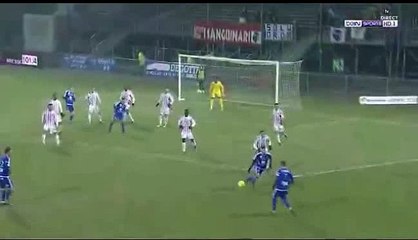 Amos Youga Goal HD - GFC Ajaccio 1-1 Laval 27.01.2017