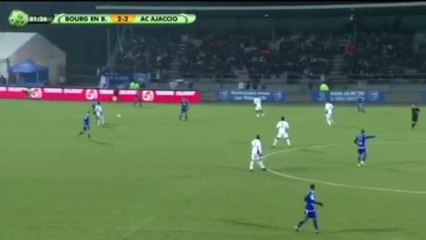 Bourg-en-Bresse 3 - 2 Ajaccio 27-01-2017