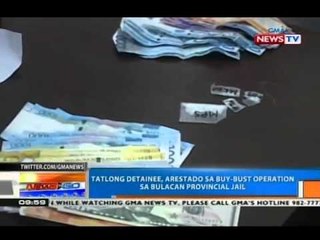 NTG: 3 detainees, arestado sa buy-bust operation sa Bulacan Provincial Jail