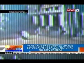 NTG: Tangkang pagdukot sa 5 estudyanteng lalaki sa Quiapo, nakunan ng CCTV camera