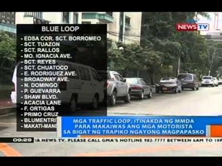 NTG: Mga traffic loop, itinakda para makaiwas ang mga motorista sa bigat ng trapiko