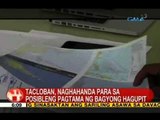 UB: Tacloban, naghahanda para sa posibleng pagtama ng Bagyong Hagupit