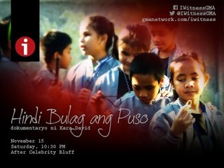 I-Witness:"Hindi Bulag ang Puso," 15th anniversary special (full episode)