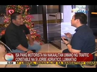 UB: Isa pang motorista na nakaalitan umano ni Jorbe Adriatico, lumantad