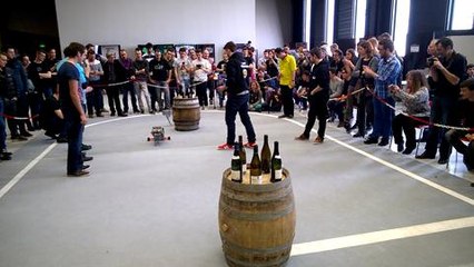 Dijon : retrouver la vidéo d'une des courses de la finale nationale de Robots...
