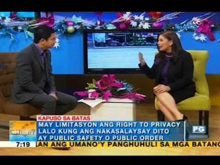 Right to privacy of traffic offenders caught on video by traffic enforcers | Unang Hirit