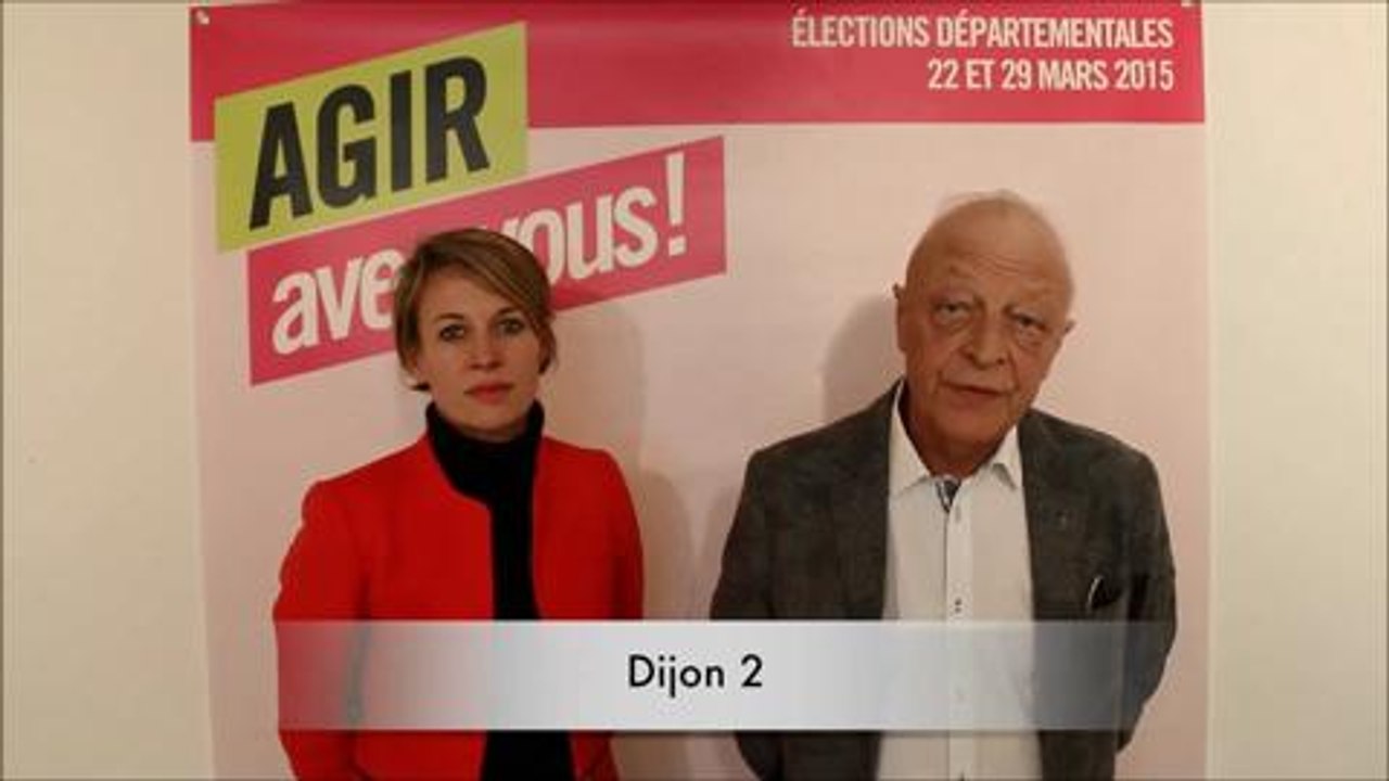 Conton de Dijon 2 : le programme de Nathalie Koenders et Alain...