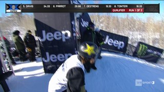 X-Games - Snowboard Slopestyle - Tyler Nicholson mène les qualifs