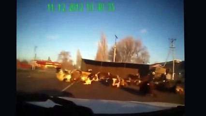 Автоприколы с пьяными водителями | Женщины за рулем