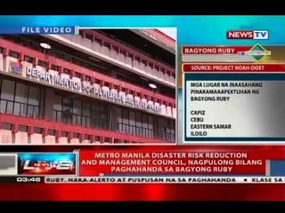 NTVL: MMDRRMC, nagpulong bilang paghahanda sa Bagyong Ruby