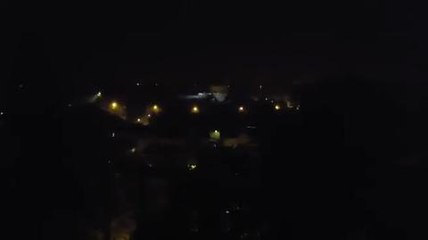 L'orage d'hier soir en...