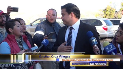 El Colectivo "Guanajuato Despertó" se manifiestan el Congreso Local