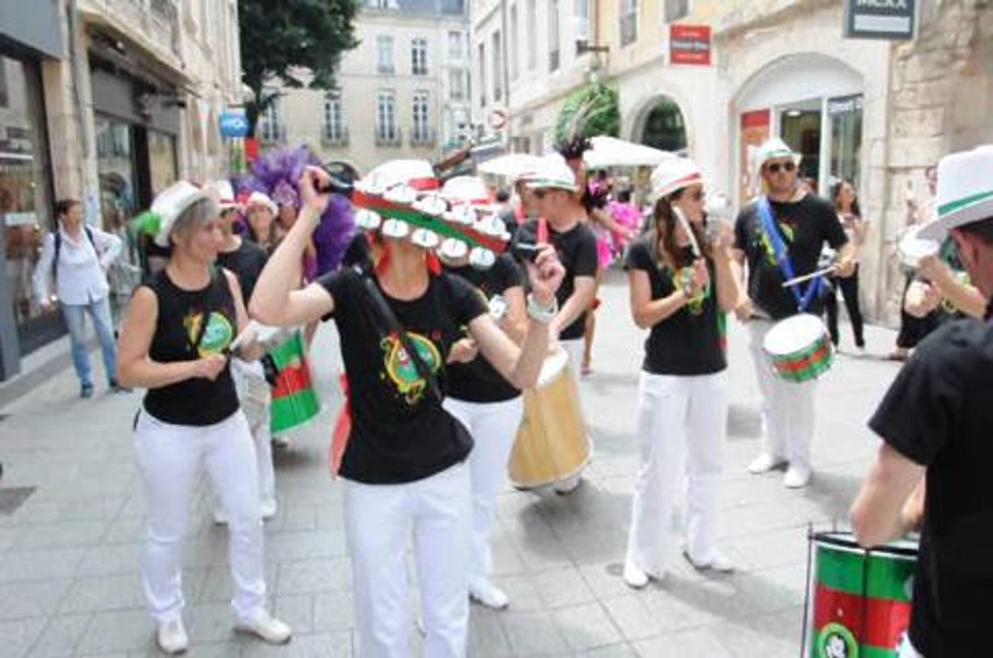 Une batucada dans la ville...