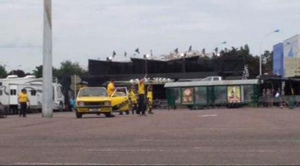 Spectaculaire show de cascades et Monster...