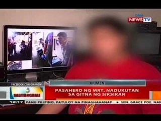 BT: Pasahero ng MRT, nadukutan sa gitna ng siksikan