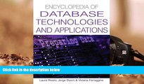 Download [PDF]  Encyclopedia Of Database Technologies And Applications Trial Ebook