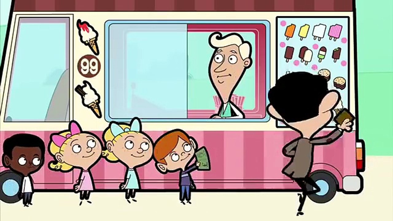 Mr.Bean Cartoon Episodes  Mr Bean sells ICE CREAM