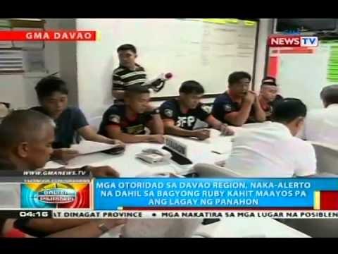 Ika-2 anibersaryo ng pananalasa ng Bagyong Pablo, ginugunita; Bagyong Ruby, pinaghahandaan na rin