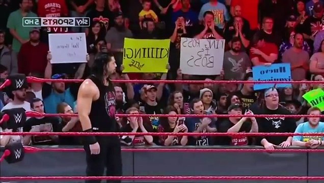 Brock Lesnar Returns and Attacks Reigns, Rollins & Semi Zayn WWE Raw 16 January 2017