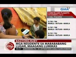 24Oras: Mga residente sa mabababang lugar sa Northern Samar, maagang lumikas
