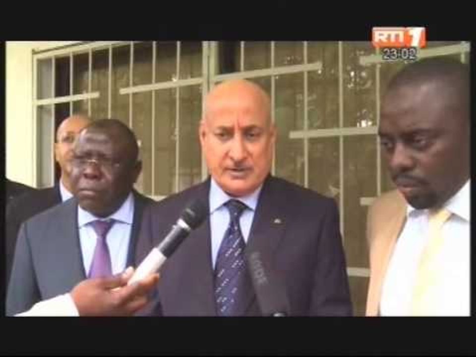 Soro G a reçu le ministre congolais des postes et le président de l'ISESCO