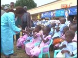 Education : Mme Dominique Ouattara comble les tout-petits de Seguela et Mankono