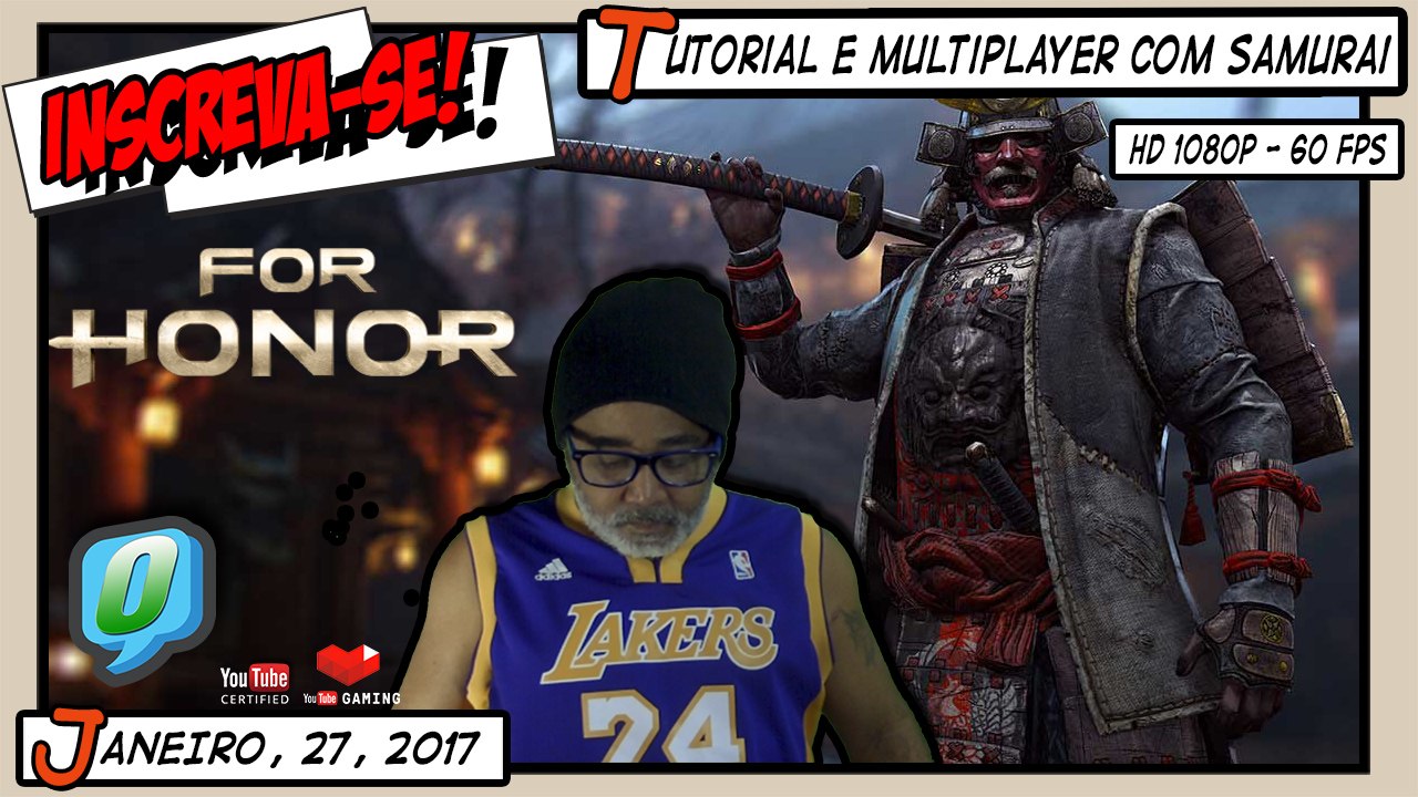 FOR HONOR | Tutorial com Kensei (Samurai) e Multiplayer ⛩