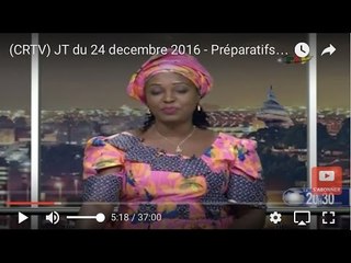 (CRTV) JT du  24 decembre 2016 - Fête de noël - libération des interpelés de BAMENDA
