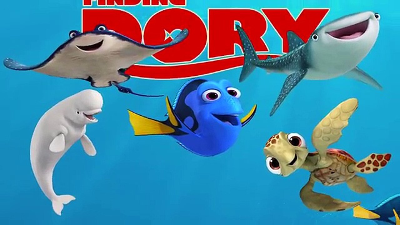 Finding Dory 2016 Finger Family | Nursery Rhyme for Children | 4K Video