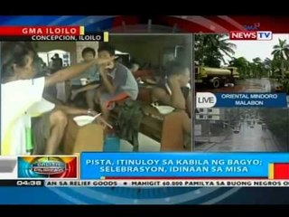BP: Sanggol, namatay dahil sa lamig sa evacuation center sa Iloilo