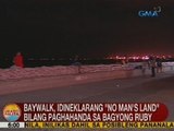 UB: Baywalk, idineklarang 'no man's land' bilang paghahanda sa Bagyong Ruby