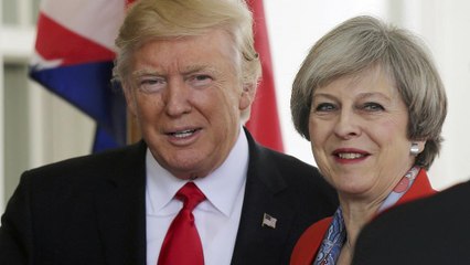 Trump e May de mãos dadas para enfrentar o mundo