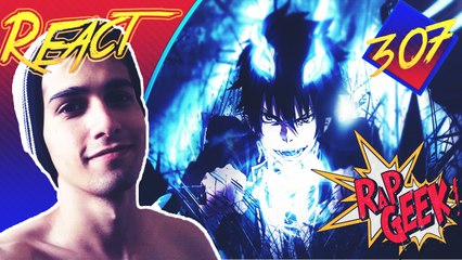 RAP Anime #16 | Rap do Rin Okumura (Ao no Exorcist) "Eu faço meu caminho" - Yuri Black - React 307