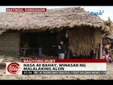 24 Oras: Nasa 40 bahay sa Matnog, Sorsogon, winasak ng malalaking alon