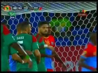 (CAN 2017) MAROC REPUBLIQUE DEMOCRATIQUE DU CONGO 16 Janvier 2017 1ere mi temps