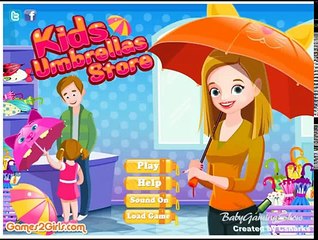 Kids Umbrella Store - Lets Help in Umbrella Store Gameplay