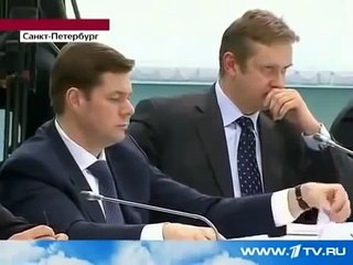 Пьяный Путин материться в прямом эфире! Ржач!